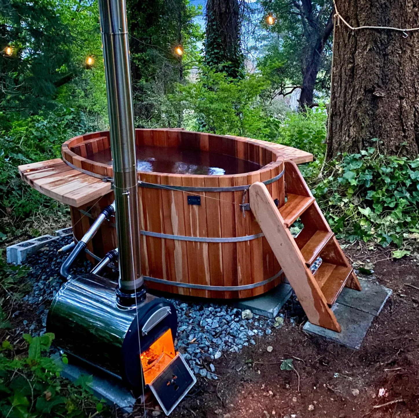 Cedar Soaking Tub