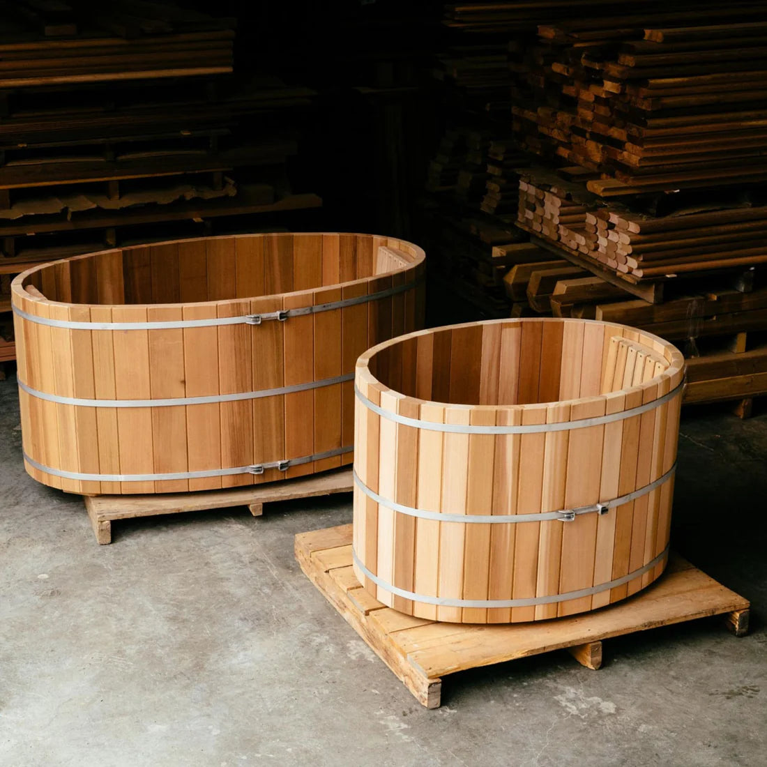 Cedar Soaking Tub